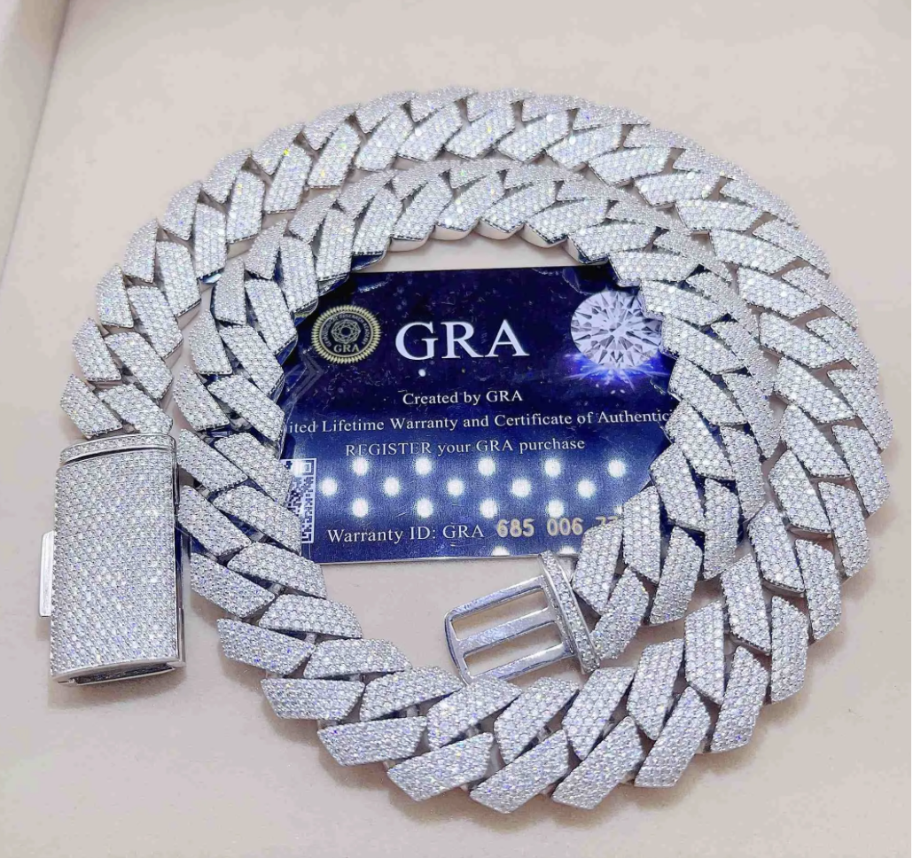 Iced Out Cuban Chains (Passes Diamond Tester)
